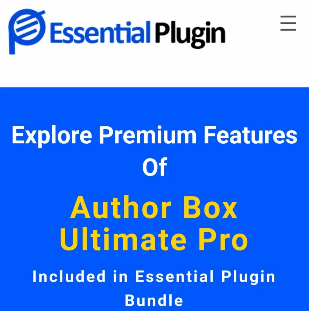 Ultimate Author Box Lite