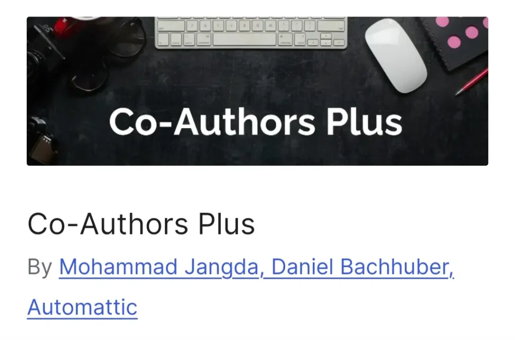 Co-Authors Plus