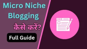 Micro Niche Blogging कैसे करें