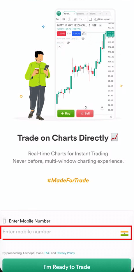 dhani app sign up process