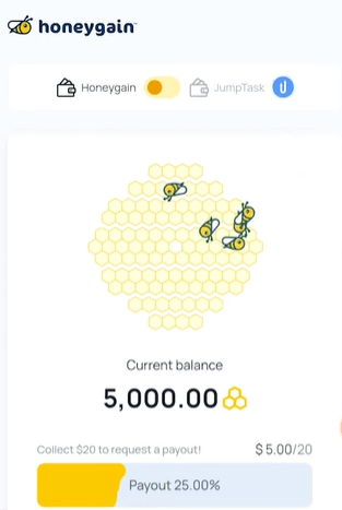 honeygain payout