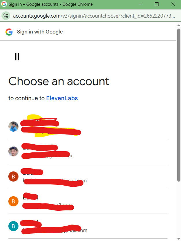 elevenlabs sign up process