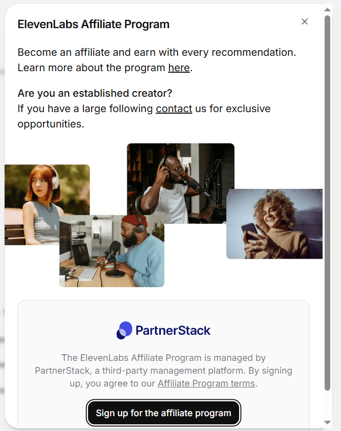 elevenlaba Affiliate program